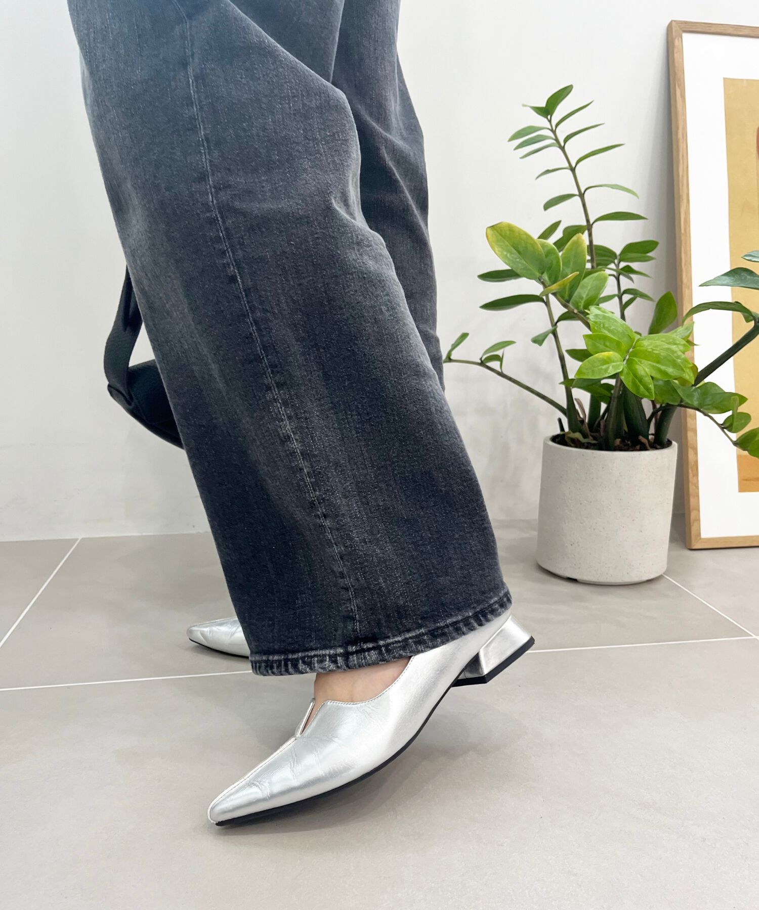 ORiental TRaffic「【WEB限定/累計2万足突破】フレア ヒール ポインテッドトゥ パンプス /45301 ヒール2.8ｃｍ 通勤靴 」|パンプス|