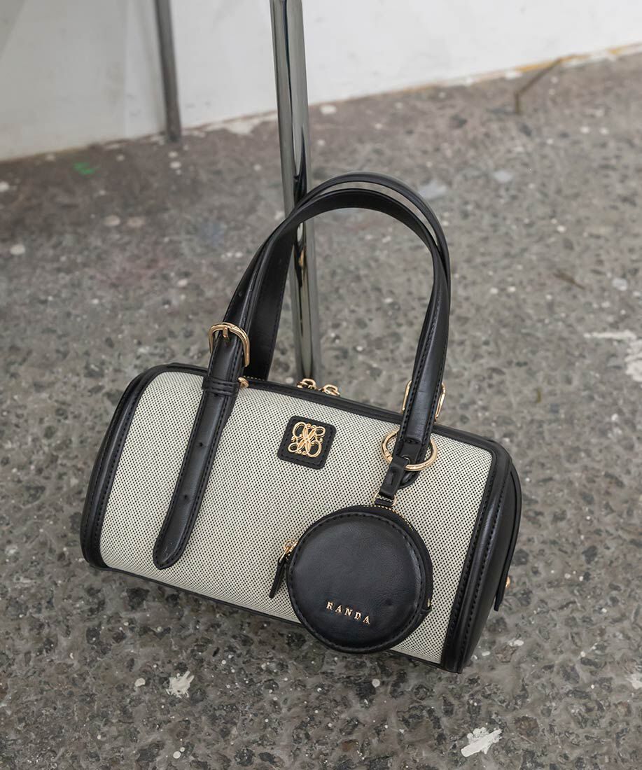  「2WAY デザインベルトボストンバッグ」|ハンドバッグ|