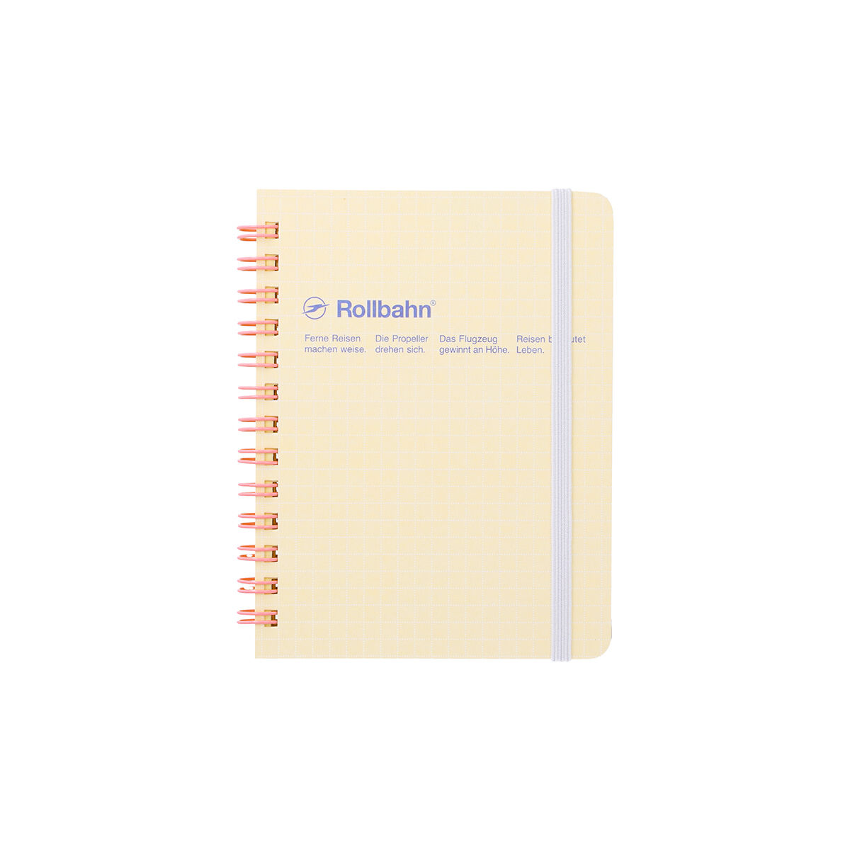 Rollbahn「ロルバーン ポケット付メモ スコラ M」|ステーショナリー|ライトイエロー