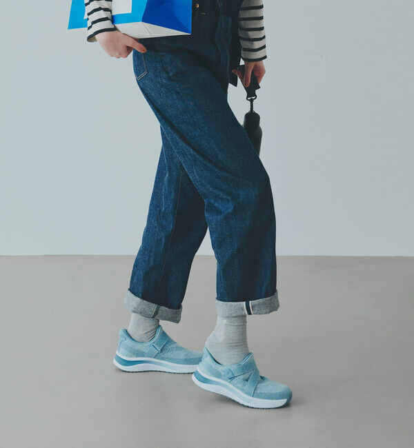 Orthofeet「【オーソフィート】ナヤ ワイド/ブルー テキスタイル/シューズ レディース/Orthofeet」|スニーカー|