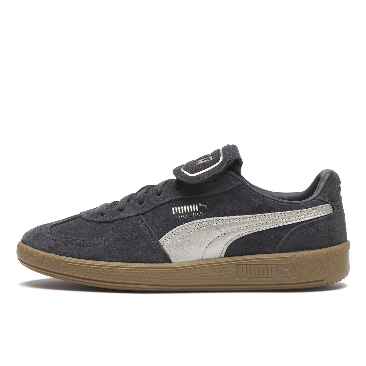 PUMA「【PUMA】PALERMO PREMIUM METALLIC」|スニーカー|グレー