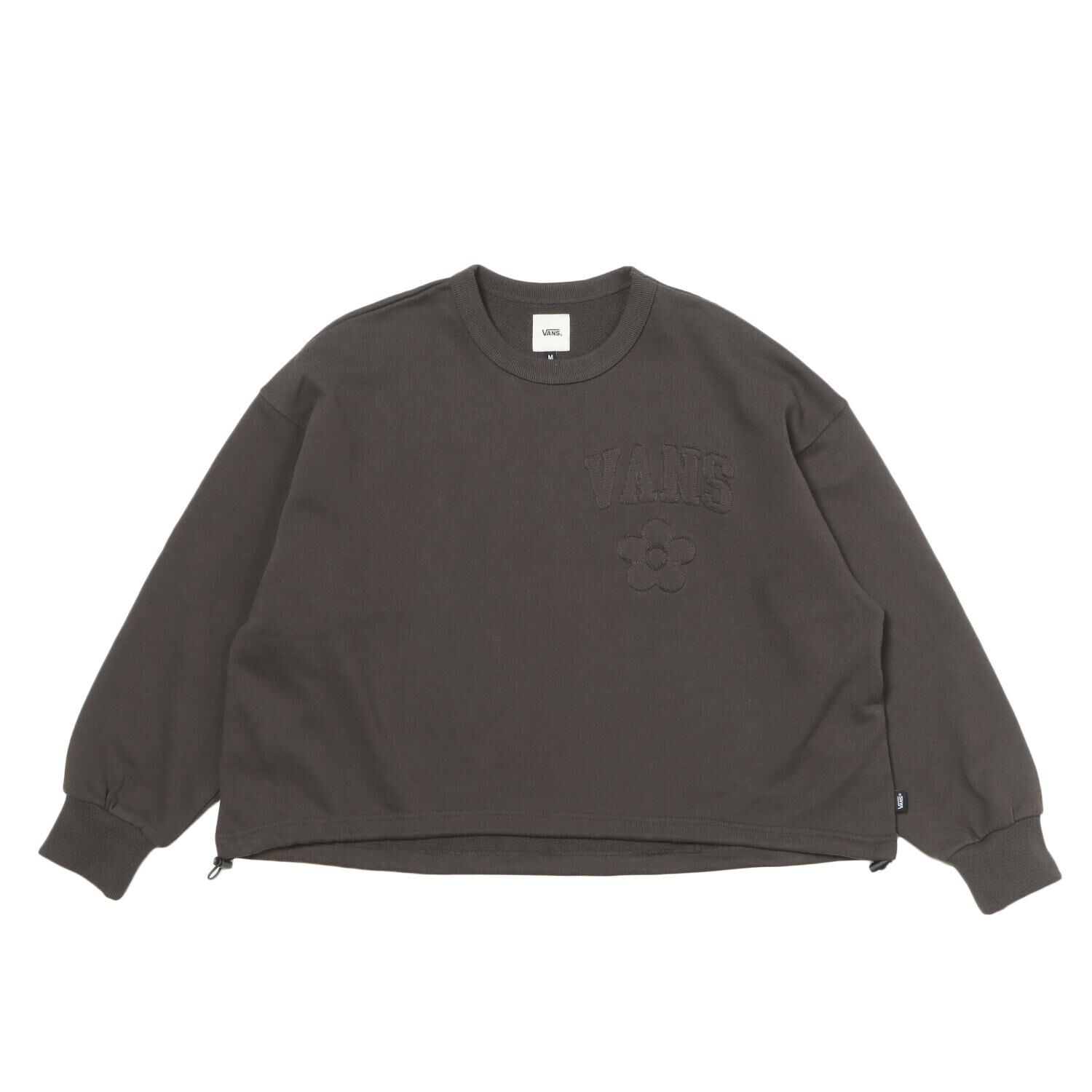 VANS「【VANSｱﾊﾟﾚﾙ(WJ)】W flower motif sweat」|パーカー|ブラウン