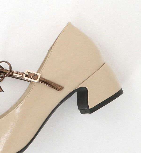 ODETTE E ODILE「＜SY＞ ポインテッド ダブル リボン パンプス40&uarr;」|パンプス|