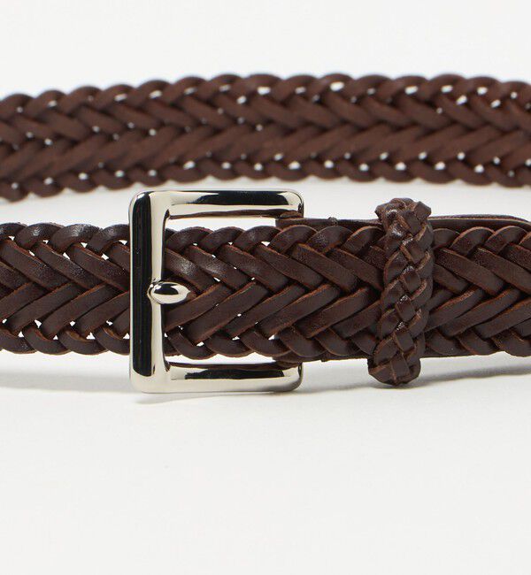 UNITED ARROWS「＜BEORMA LEATHER COMPANY＞ P009 34mｍ/メッシュベルト」|ベルト|