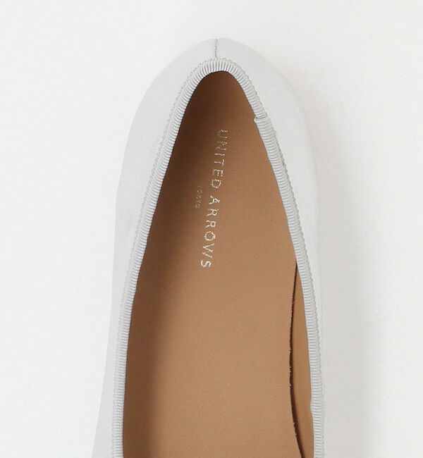 UNITED ARROWS「レイン レザー バレエシューズ」|レインシューズ|