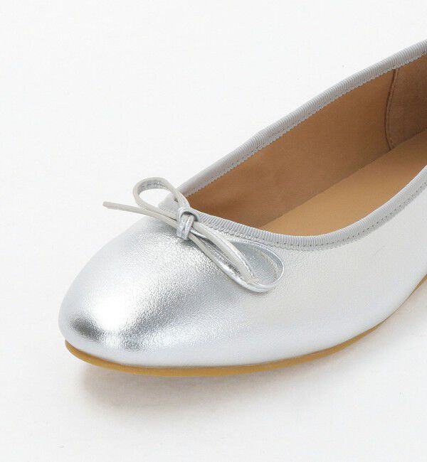 UNITED ARROWS「レイン レザー バレエシューズ」|レインシューズ|