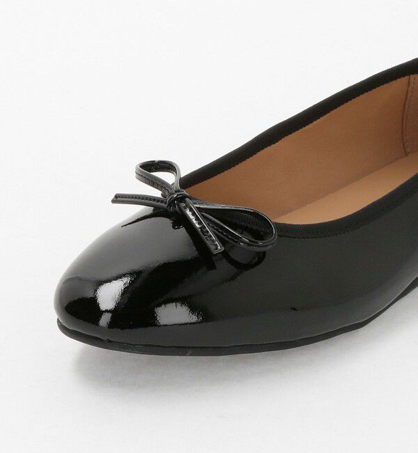 UNITED ARROWS「レイン レザー バレエシューズ」|レインシューズ|