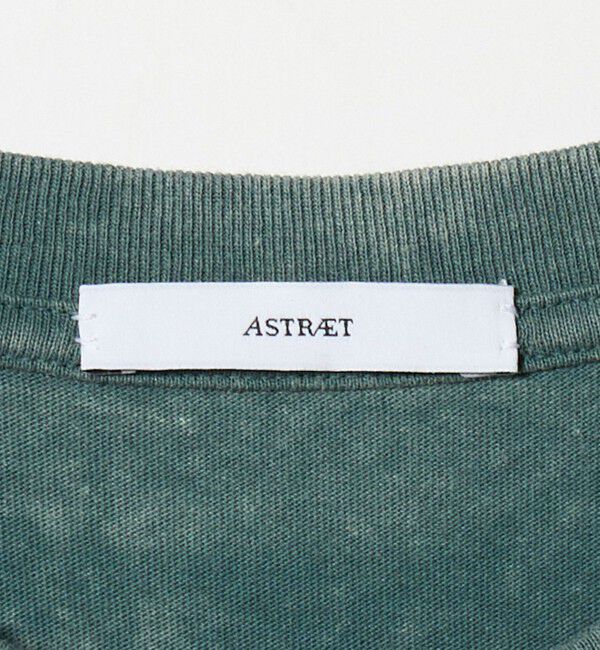 ASTRAET「＜ASTRAET＞コットン アシッド クルーネックTシャツ」|Tシャツ・カットソー|