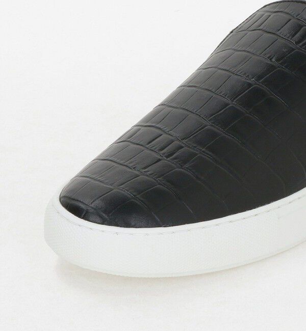 UNITED ARROWS「＜hALON＞エンボス スリッポン スニーカー」|スニーカー|