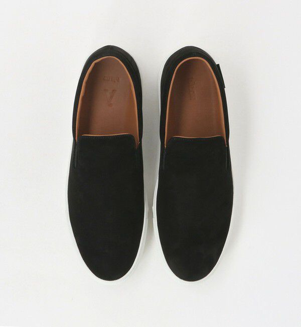UNITED ARROWS「＜hALON＞ヌバック スリッポン スニーカー」|スニーカー|