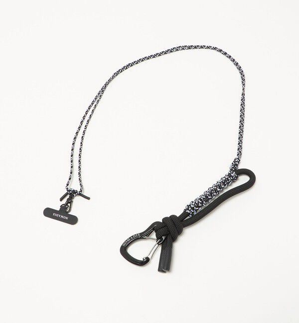 Style for Living「【別注】＜NOMADIS＞ループ ストラップ」|その他|BLACK