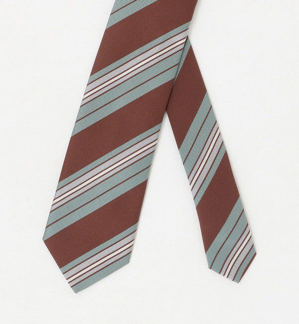 UNITED ARROWS「＜FRANCO BASSI＞ カラー レジメンタル ネクタイ」|ネクタイ・蝶ネクタイ|