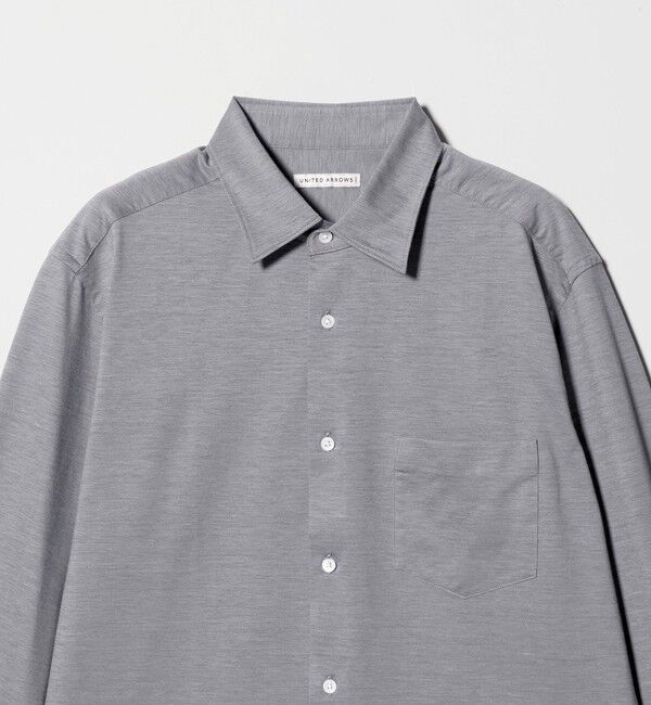 UNITED ARROWS「タイプライター セミワイドカラー シャツ COMFORT EASY-MODEL　抗菌防臭」|シャツ・ブラウス|