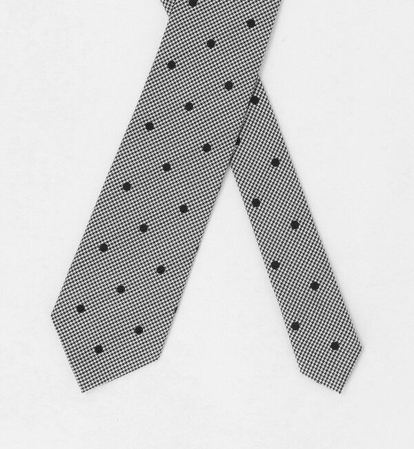 UNITED ARROWS「ハウンドトゥース ドット ネクタイ」|ネクタイ・蝶ネクタイ|