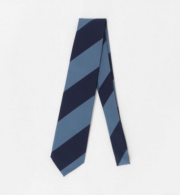 UNITED ARROWS「カラー ワイド レジメンタル ネクタイ」|ネクタイ・蝶ネクタイ|NAVY