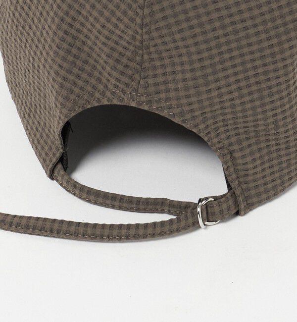 UNITED ARROWS「ギンガムチェック キャップ UV」|キャップ・キャスケット|