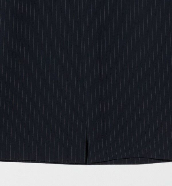 UNITED ARROWS「Drapy タック ノースリーブ ストライプ ワンピース ‐ウォッシャブル‐」|ワンピース|