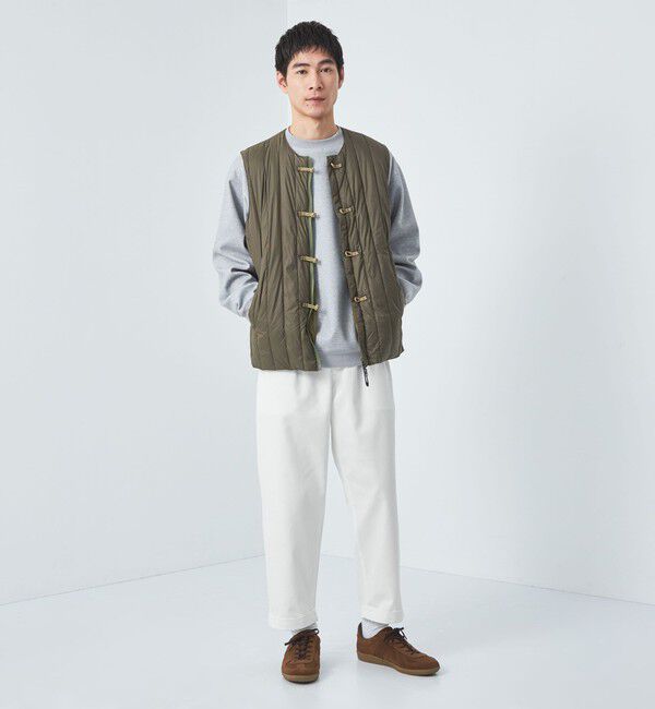 UNITED ARROWS green label relaxing「【別注】【WEB限定】＜3/2 WORKS＞GLR 2プリーツ チノパンツ」|チノ|