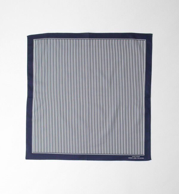 UNITED ARROWS green label relaxing「GLR シーアイランド ストライプ ハンカチ」|ハンカチ|