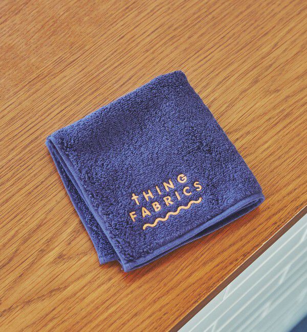 UNITED ARROWS green label relaxing「【別注】＜THING FABRICS＞GLR ハンドタオル ハンカチ」|ハンカチ|NAVY