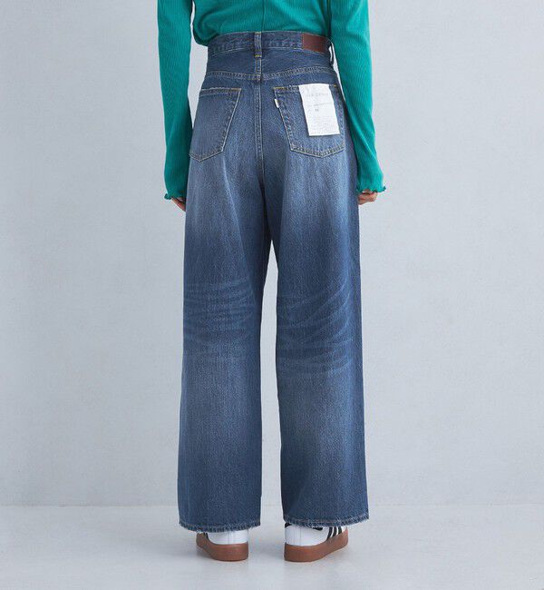 UNITED ARROWS green label relaxing「［size SHORT/TALLあり］ワイド デニム パンツ」|デニム|