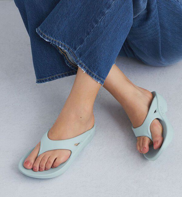 UNITED ARROWS green label relaxing「＜OOFOS＞OOriginal サンダル」|サンダル|LT.BLUE