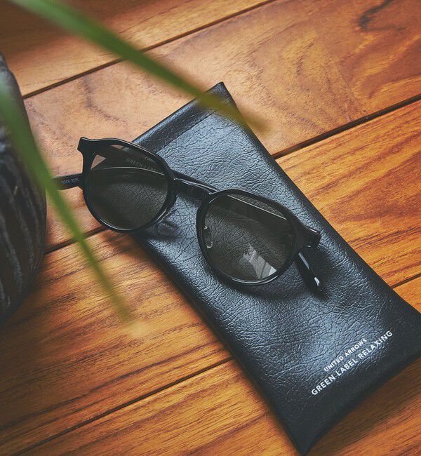UNITED ARROWS green label relaxing「GLR クラウンパント ファッション用グラス」|メガネ|DK.GRAY