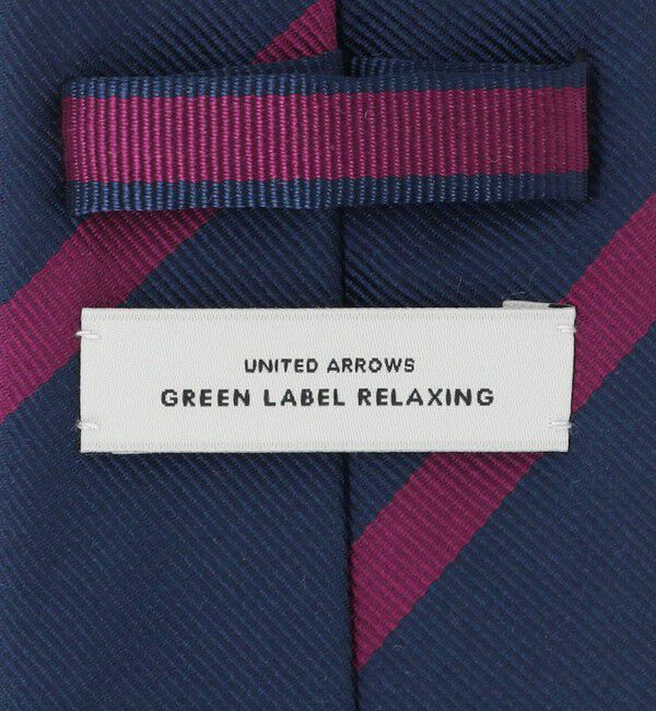 UNITED ARROWS green label relaxing「GLR ジャパン タンゴ 8.0cm ストライプ3 ネクタイ」|ネクタイ・蝶ネクタイ|