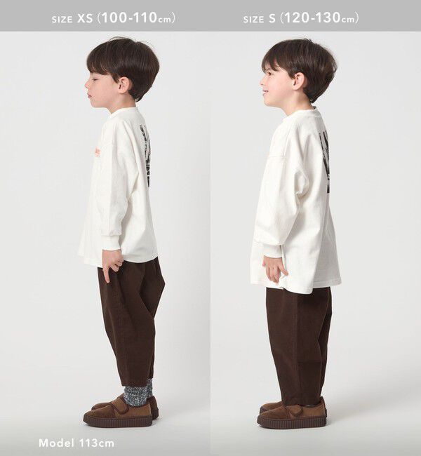 UNITED ARROWS green label relaxing「＜UNIVERSAL OVERALL＞フォトプリント プルオーバー / キッズ  100cm-130cm」|Tシャツ・カットソー|