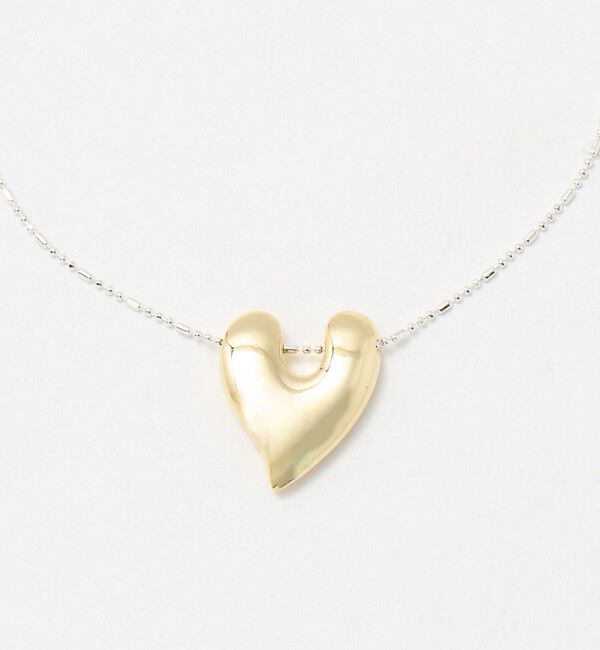 UNITED ARROWS green label relaxing「＜anisotea＞Two ハート ネックレス」|ネックレス|