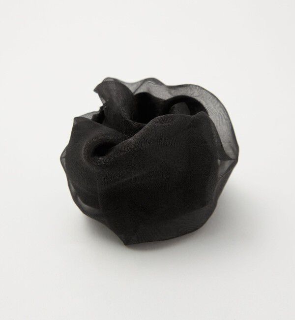 UNITED ARROWS green label relaxing「【WEB限定】チュール ヘアカフ（無地）クラップカフ / ポニーフック / フックポニー」|ヘアゴム・シュシュ|