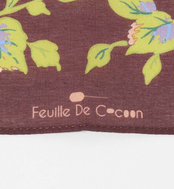UNITED ARROWS green label relaxing「【別注】＜Feuille de Cocoon＞ スカーフ」|ハンカチ|