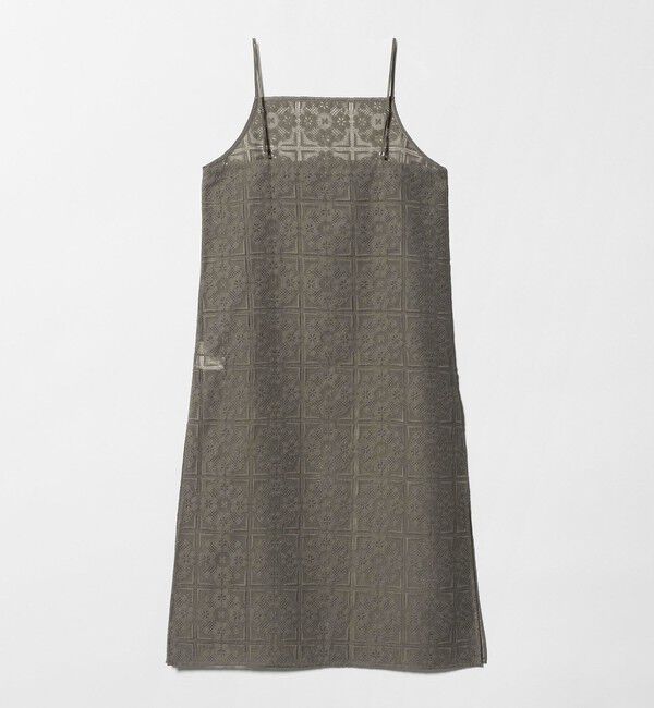 UNITED ARROWS green label relaxing「シアー レース キャミソール ワンピース」|ワンピース|