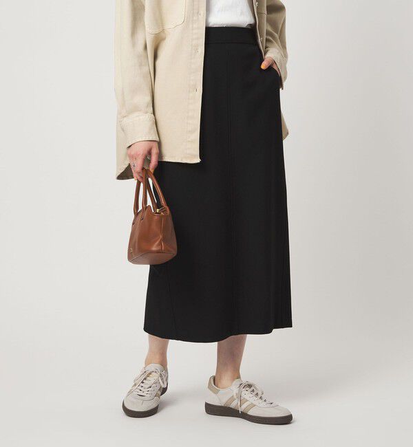 UNITED ARROWS green label relaxing「【WEB限定】［size SHORT/TALLあり］オルマイ タイト スカート」|タイト|BLACK