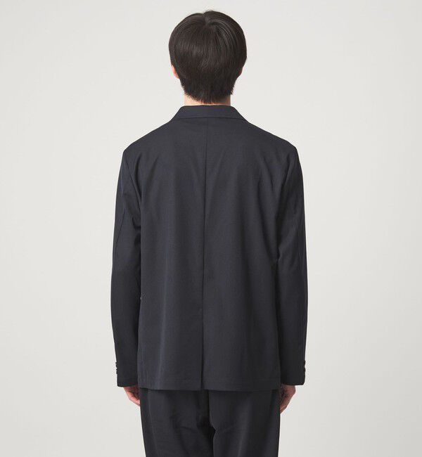 UNITED ARROWS green label relaxing「DICROS ポリエステル ツイル リラックス ジャケット -ストレッチ・撥水-」|テーラードジャケット|