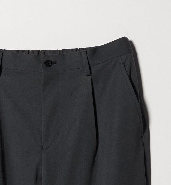 UNITED ARROWS green label relaxing「DICROS ポリエステル ツイル 1プリーツ W2 ユーティリティパンツ -ストレッチ・撥水-」|チノ|