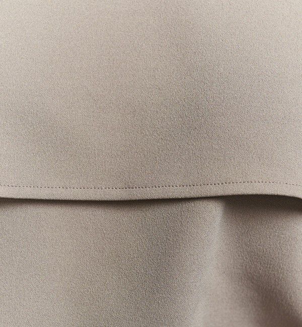 BEAUTY&YOUTH UNITED ARROWS「【WEB限定 Wardrobe DAILY MINIMAL】ケープフリル レイヤーカットソー」|Tシャツ・カットソー|