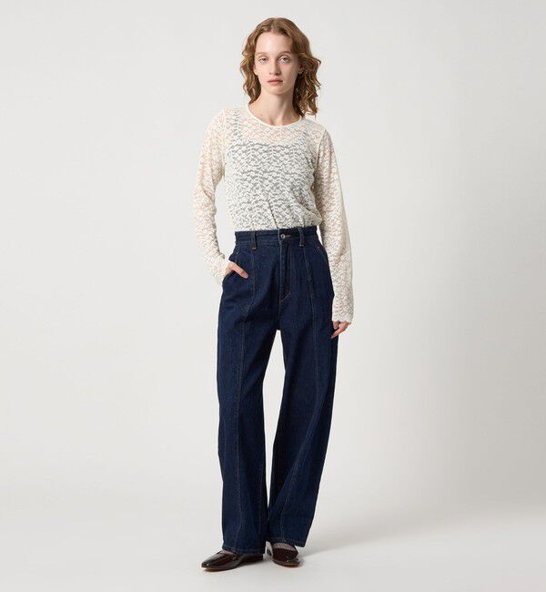 STEVEN ALAN「＜Steven Alan＞13OZ デニム タルパンツ」|デニム|