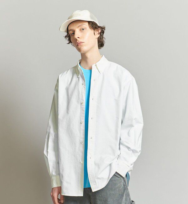 California General Store「＜CGS.＞オーガニック コットン オックスフォード ボタンダウン シャツ」|シャツ・ブラウス|
