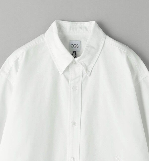 California General Store「＜CGS.＞オーガニック コットン オックスフォード ボタンダウン シャツ」|シャツ・ブラウス|
