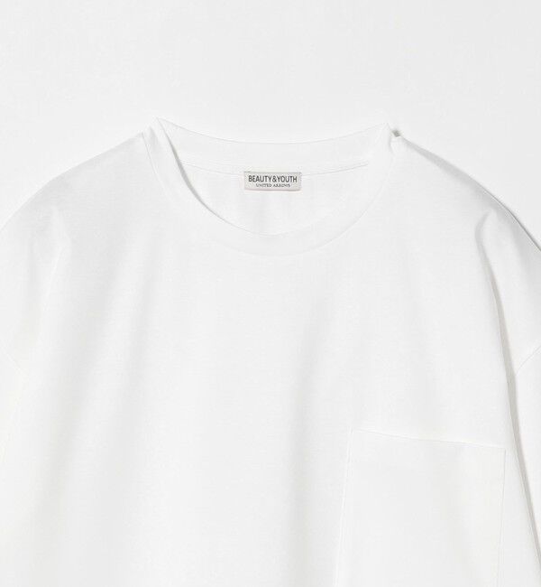 BEAUTY&YOUTH UNITED ARROWS「SRJA フォルム 1ポケット クルーネック ショートスリーブ Tシャツ」|Tシャツ・カットソー|