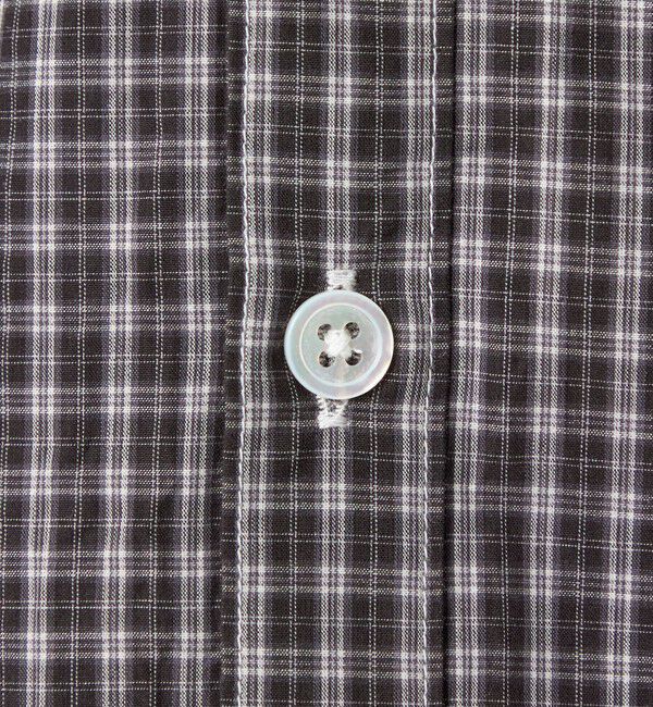 STEVEN ALAN「＜Steven Alan＞ スモーキー チェック リバースシーム シャツ LOOSE」|シャツ・ブラウス|