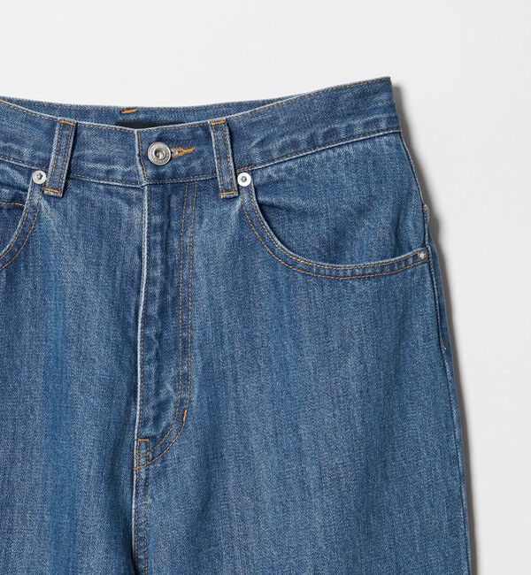 STEVEN ALAN「＜Steven Alan＞コットン デニム ストレート パンツ」|デニム|