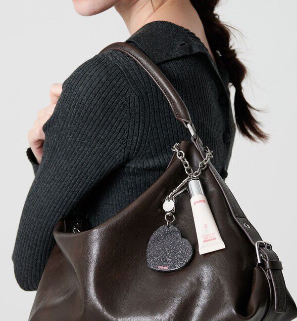 BEAUTY&YOUTH UNITED ARROWS「＜kared&times;heyep＞リップシールド＆ミラー チェーンストラップ」|キーケース|