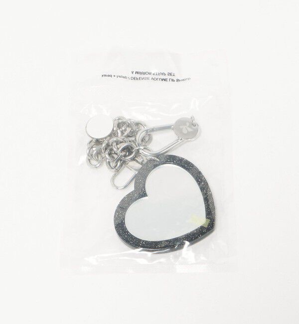 BEAUTY&YOUTH UNITED ARROWS「＜kared&times;heyep＞リップシールド＆ミラー チェーンストラップ」|キーケース|