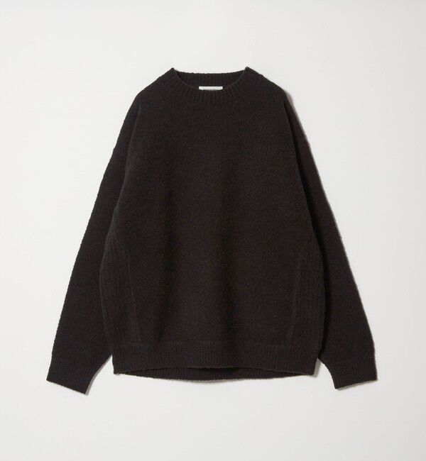 MONKEY TIME「ウール ナイロン ループヤーン クルーネック」|ニット・セーター|