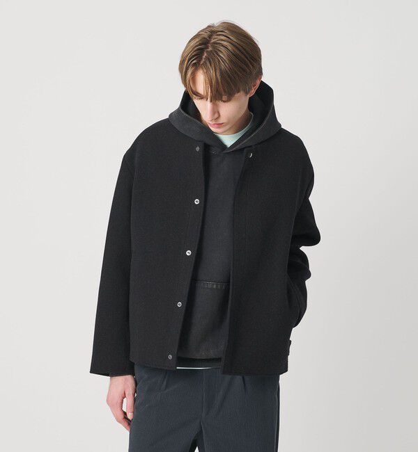 BEAUTY&YOUTH UNITED ARROWS「モッサ メルトン ショート ブルゾン」|ブルゾン・スタジャン|DK.GRAY