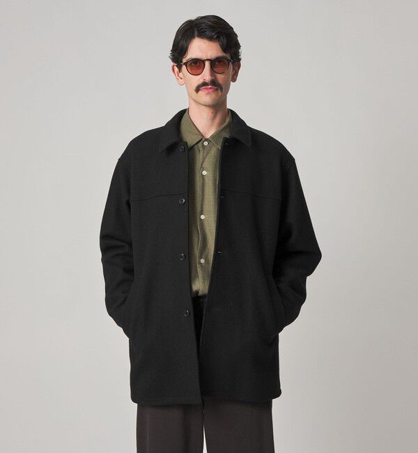 STEVEN ALAN「 ＜Steven Alan＞ ニット メルトン カー コート」|その他|