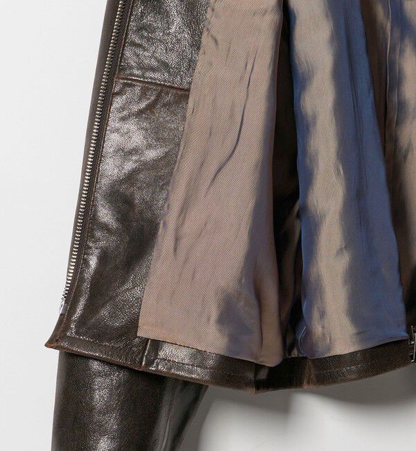 MONKEY TIME「ゴート ムートンカラー ジップ ジャケット」|その他|