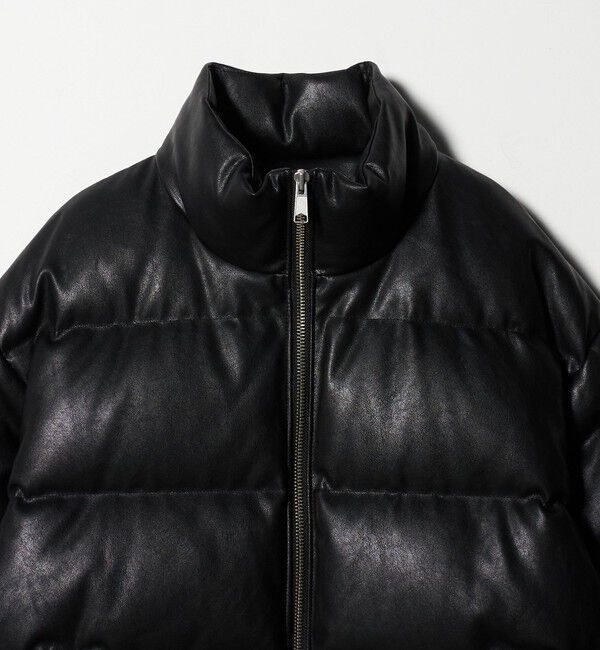MONKEY TIME「レザーライク ダウン ジャケット」|その他|
